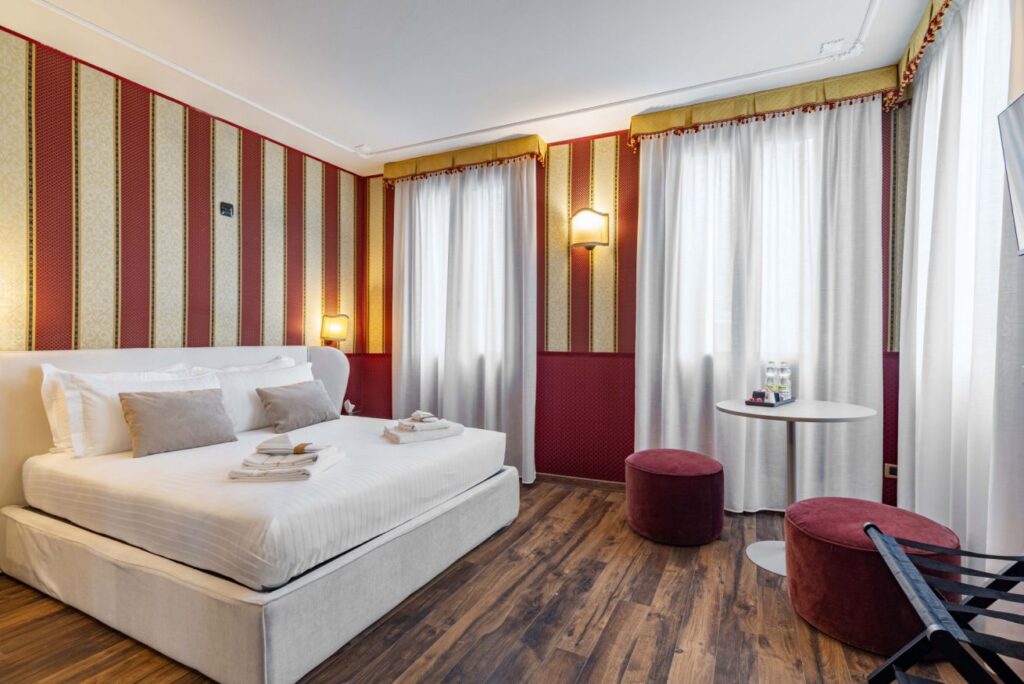 Standard room with view at Ca’ Morosini in Venice